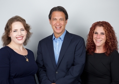 From left to right: Sasha Budakin, Michael Corsin, and Nancy Stebner